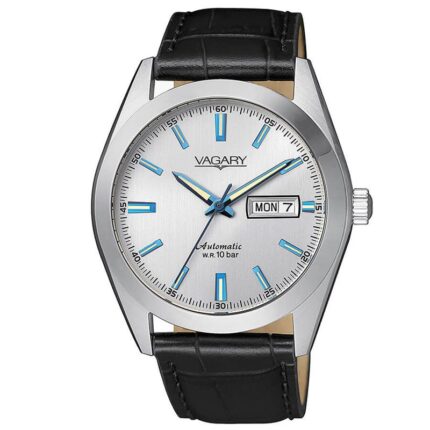25585 900025585010 IX3-211-10 UOMO AUTOMATICO ACCIAIO PELLE SILVER BLU'