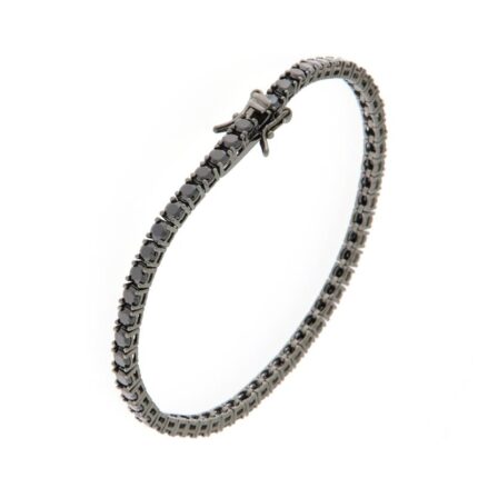 26056 900026056090 UBR992 M19 BRACCIALE UOMO TENNIS P NERE BRUNITO MM3 CM19