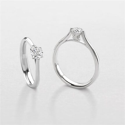 27170 910027170021 AB16361E ANELLO SOLITARIO ORO BN BRILL.