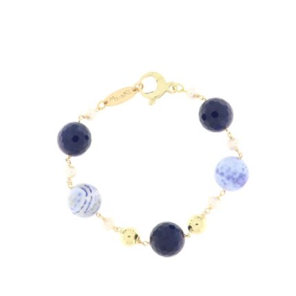 29253 910029253023 BR1425 BRACCIALE AGATA BLU E WEB
