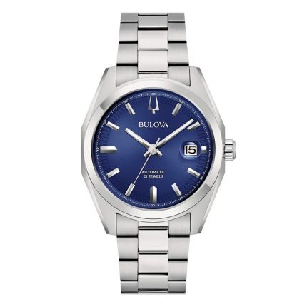 30925 910030925024 96B436 surveyor 39 mm acciaio automatico blu'