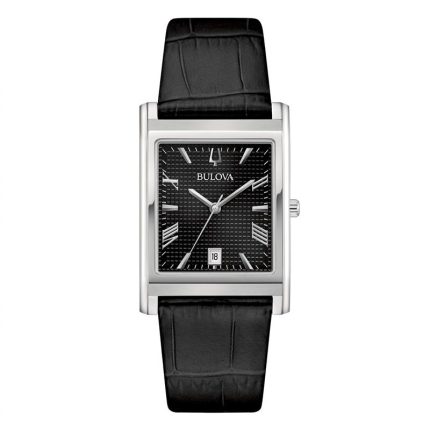 31159 910031159024 96B445 classic rectangle acc pelle nero