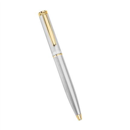 32474 910032474025 J820652 penna biro righe orizzontali finitura opaca bicolore