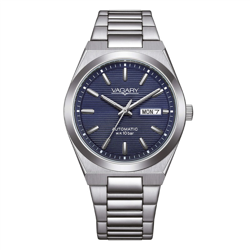 33114 910033114026 IX3-611-71 timeless g.matic 38mm uomo day date auto blu' acc.