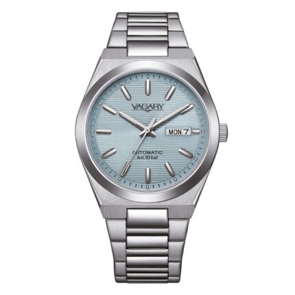 33115 910033115026 IX3-611-73 timeless g.matic 38mm day date auto acciaio celeste